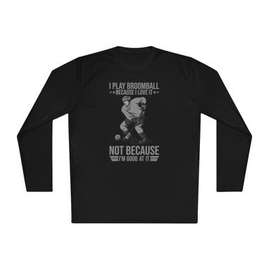 Love Broomball Long Sleeve Shirt