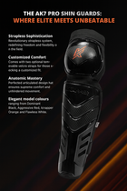 PROTECTIVE GEAR | AK7 V1 SHIN GUARDS | KNAPPER *CLOSEOUT