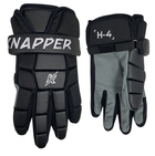 BALL HOCKEY GLOVES | H-4 GLOVES | KNAPPER (Black Out)